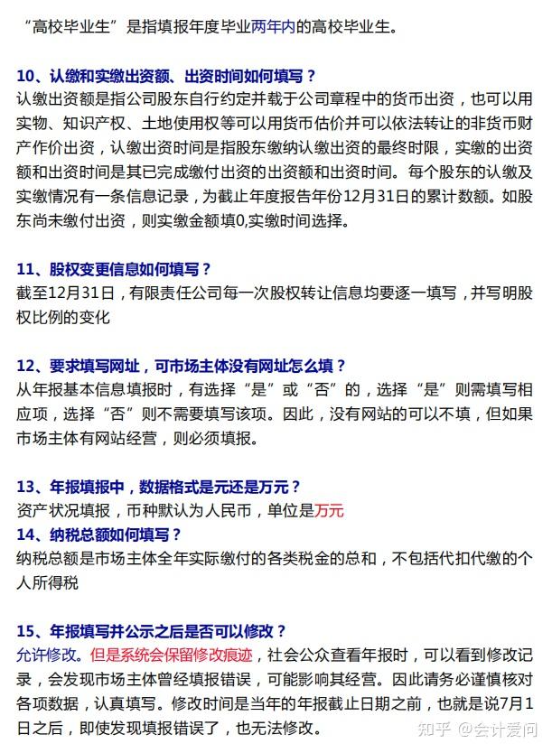 2025年工商年报提前知晓!工商年报详细填写流程及108个合规指引 - 知乎