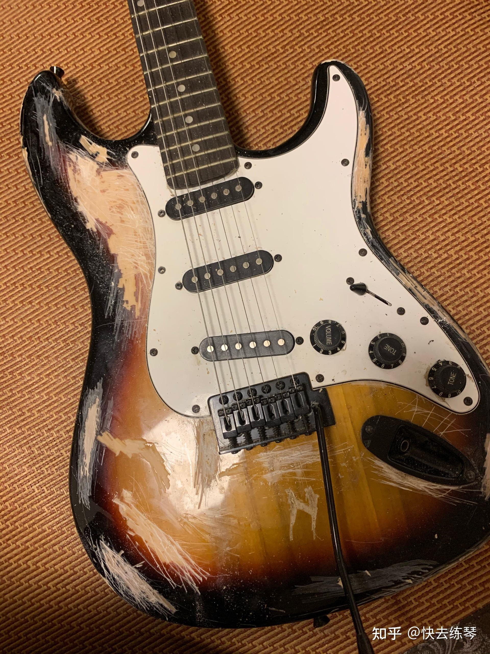 电吉他做旧多少钱? - 知乎