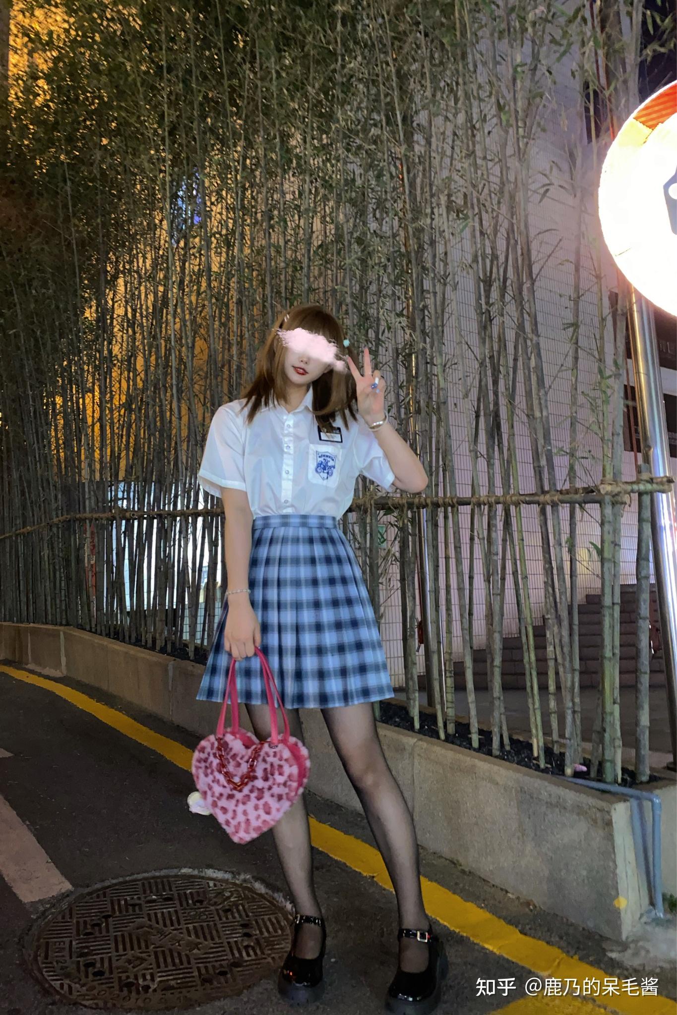 腿粗的女生穿jk奇怪吗? - 知乎