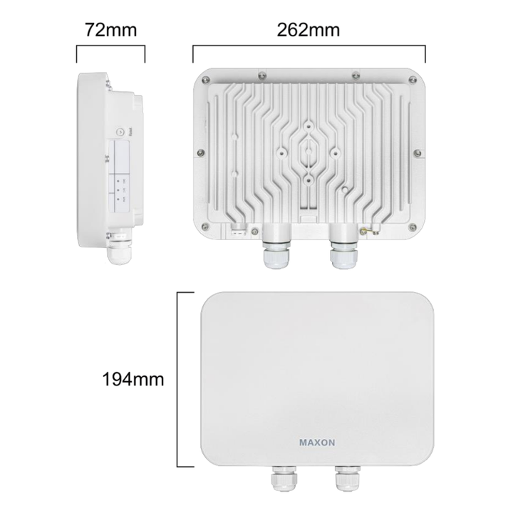 Performance of Maxon WiFi 6 Industrial Access Point