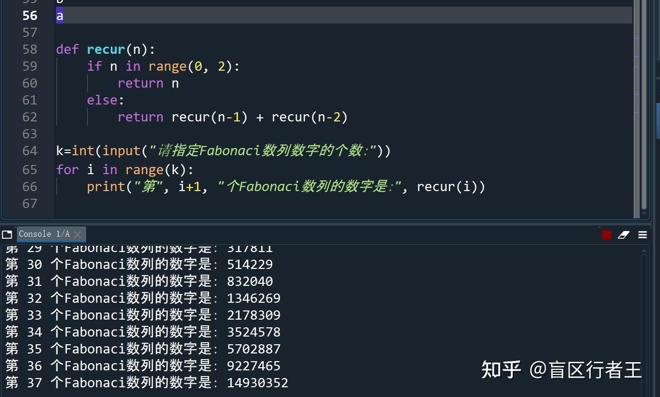 Python入门算法4】如何输出Fibonacci斐波那契数列？递归和递推- 知乎