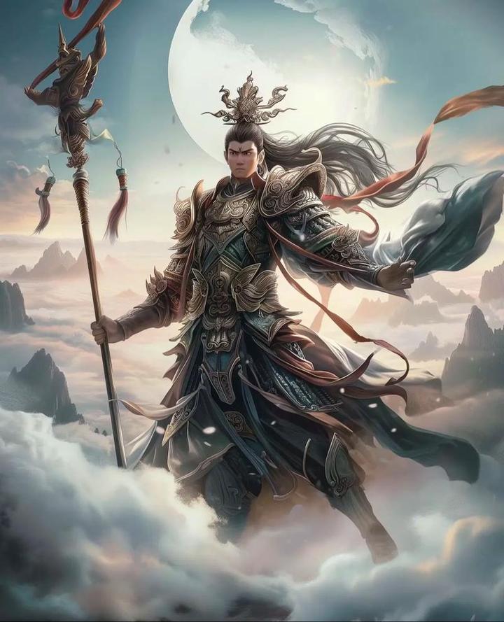 ✨ 传说中的三眼神将:杨戬!揭秘二郎神的魅力传说✨