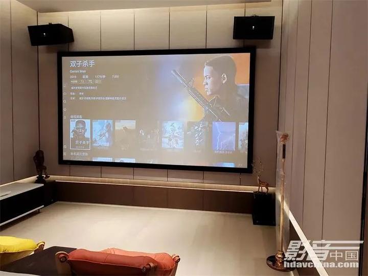 家庭影院案例 | 34平68万的别墅7.2.4影院:舒适度假风,杜比全景声+KTV多重娱乐体验 - 知乎