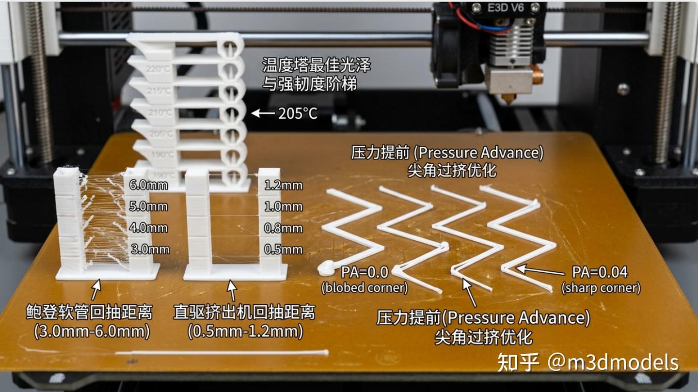 告别拉丝与温控难题!FDM 3D 打印温度塔、回抽参数与流动性调试全攻略