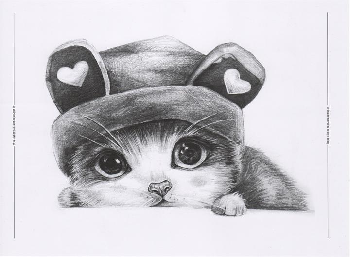 创意儿童素描美术学习资料绘画临摹素材图片资源2