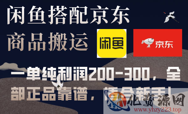 《闲鱼+京东备份库搬运项目》一单纯利润200-300，全部正品靠谱，适合新手！_wwz