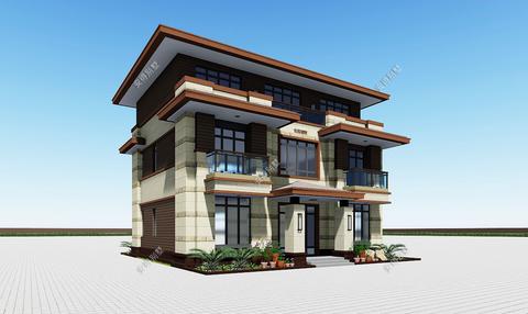 占地面积90平,二层农村自建小别墅设计图,经济实用造价低! - 知乎