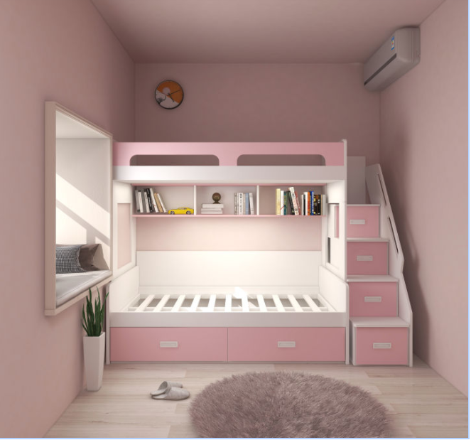 现在的上下床设计,也太有创意了吧,怪不得孩子哭着说要来一套!