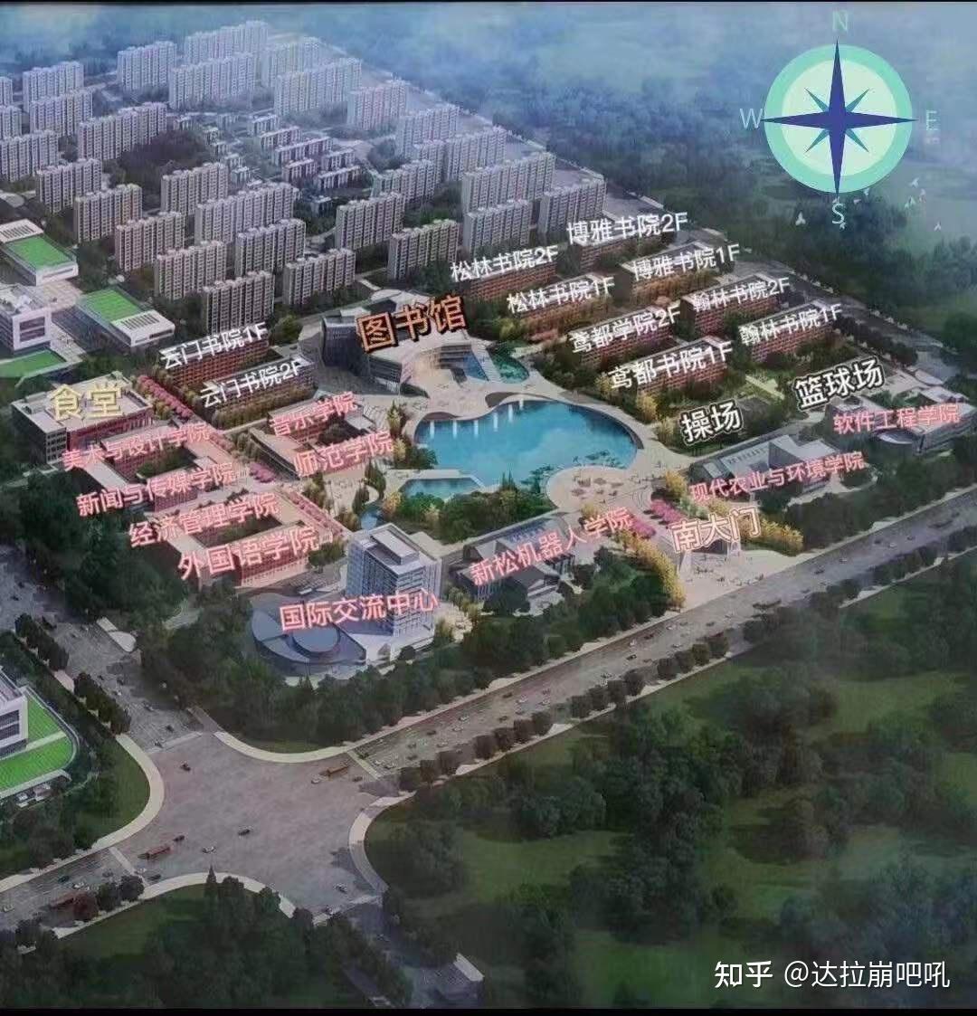 潍坊理工学院鸟瞰图图片