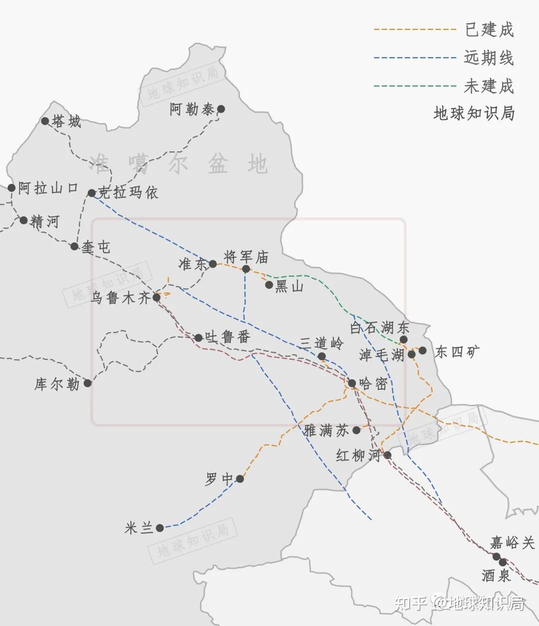 库尔勒若羌格尔木铁路的修建对新疆乃至中国西北地区的影响