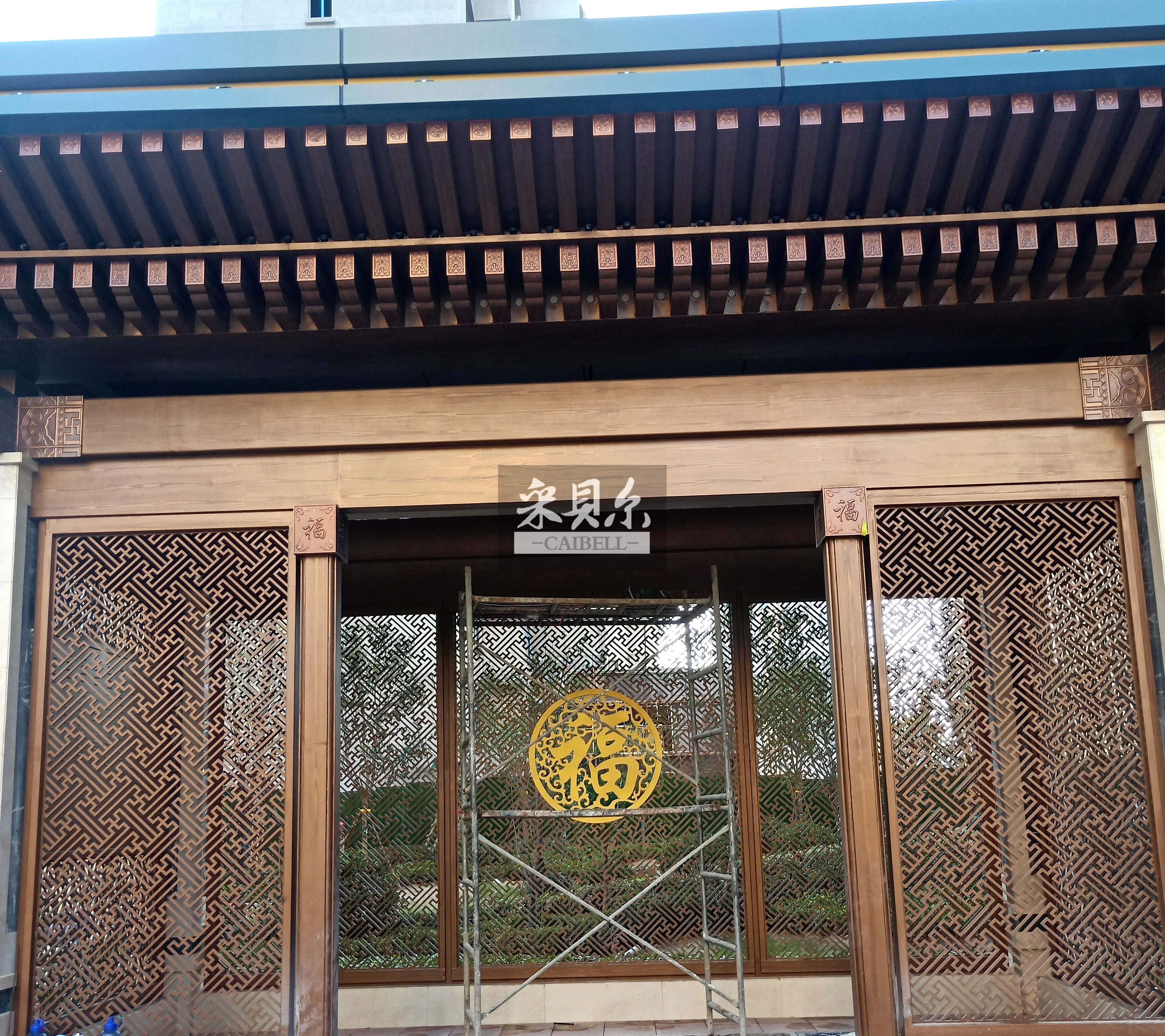 现在做中式庭院的都用仿古木纹漆了,刷完木纹漆隔壁大佬都羡慕哭了!