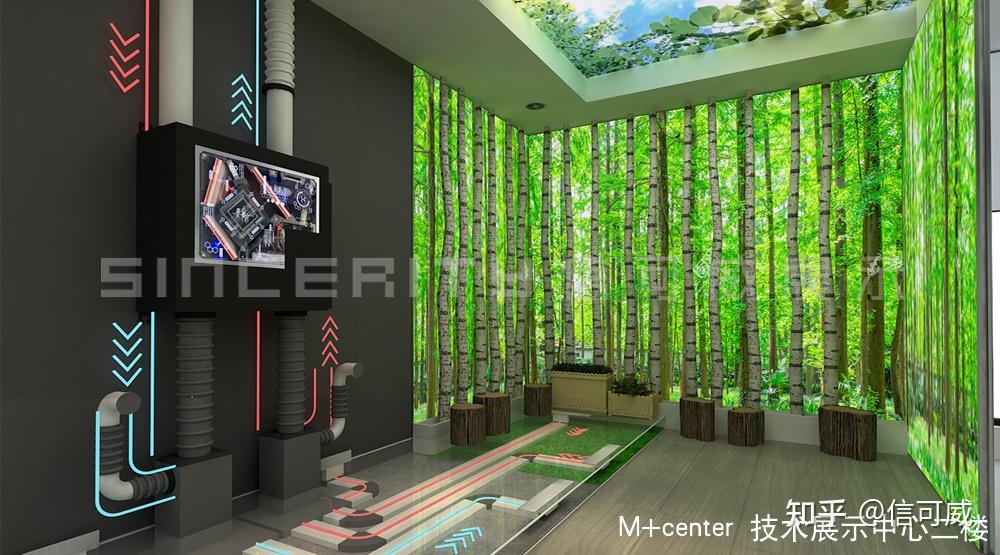 欣赏|15个高质量企业展厅设计案例合集 - 知乎