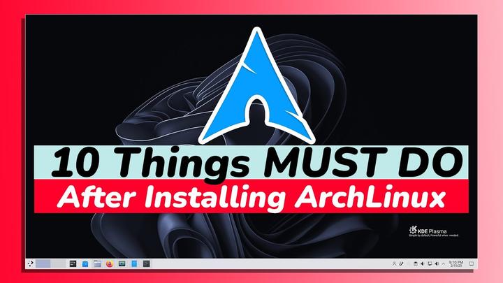 安装Arch Linux后要做的10件事 - 知乎