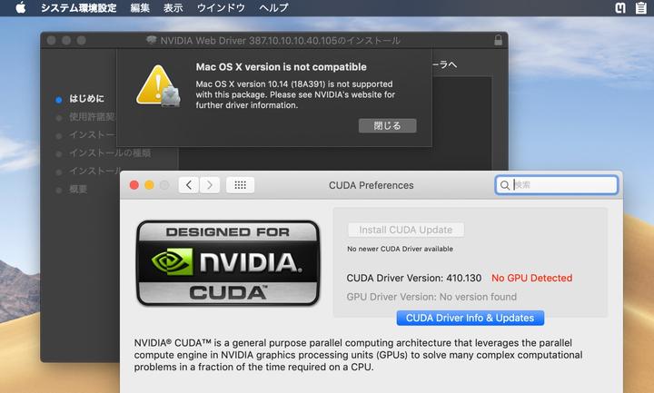 Cuda driver mac online os