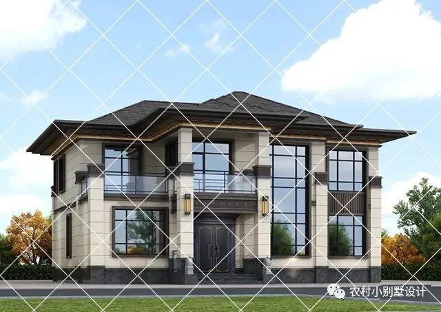 轻奢新中式二层自建房别墅,美观实用12款二层新中式农村别墅住宅 - 知乎