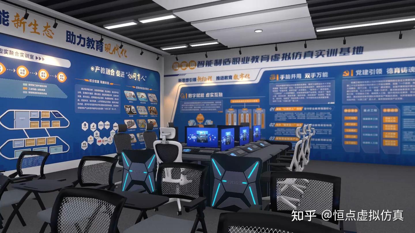 恒点助力南京工业职业技术大学打造虚拟仿真智慧实训新范式 - 知乎