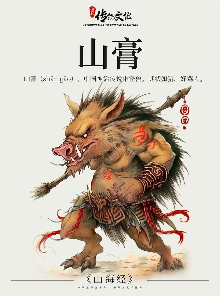 《山海经》中国神话传说上古神兽之 - 知乎