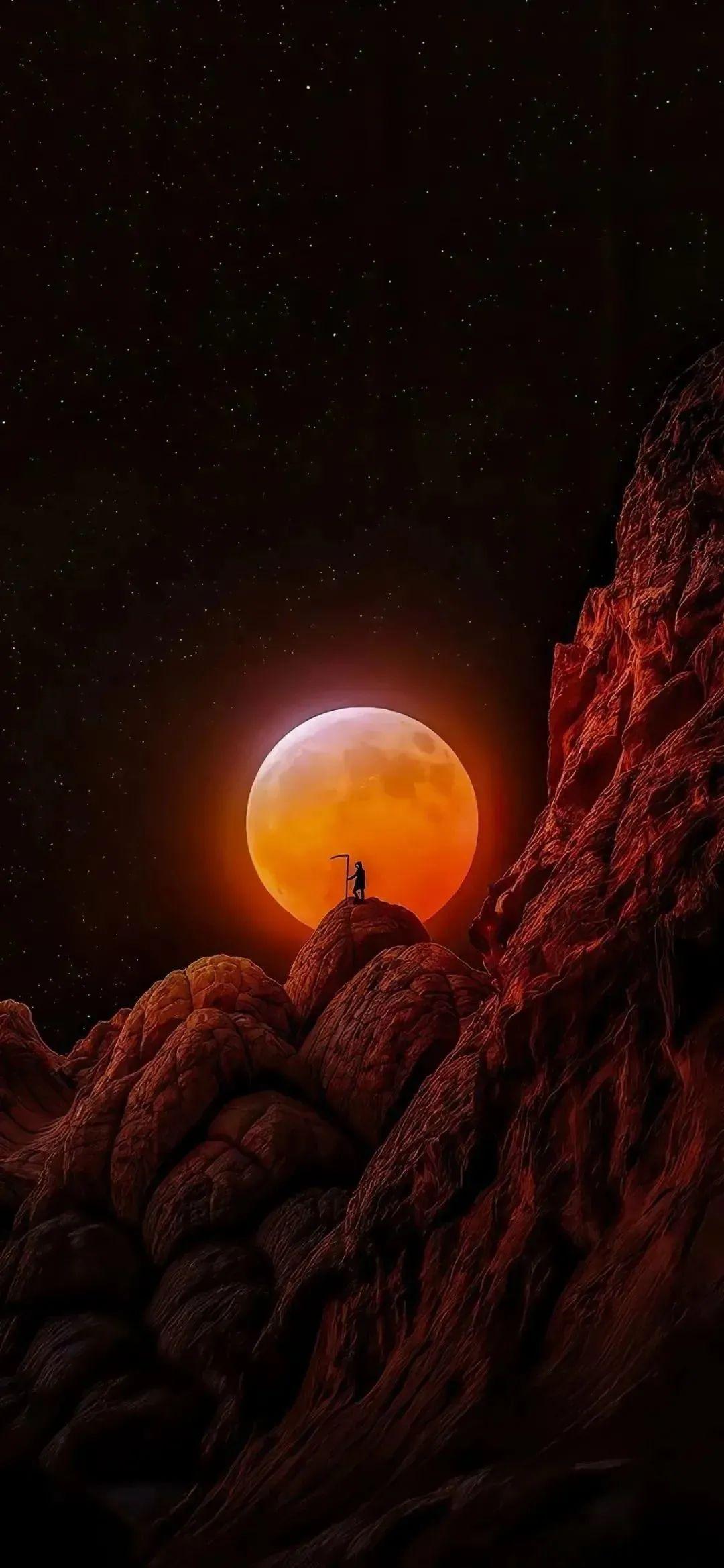 请问有关于月亮的好看的图片吗