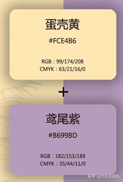 配色分享丨高级感双色搭配 黄色系色彩灵感 - 知乎