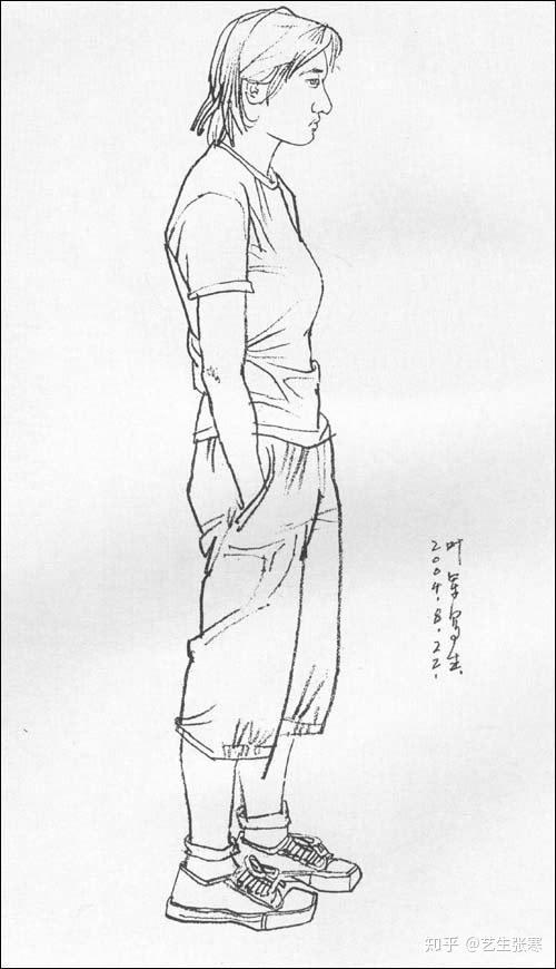 叶军的速写好的地方和不好的地方?