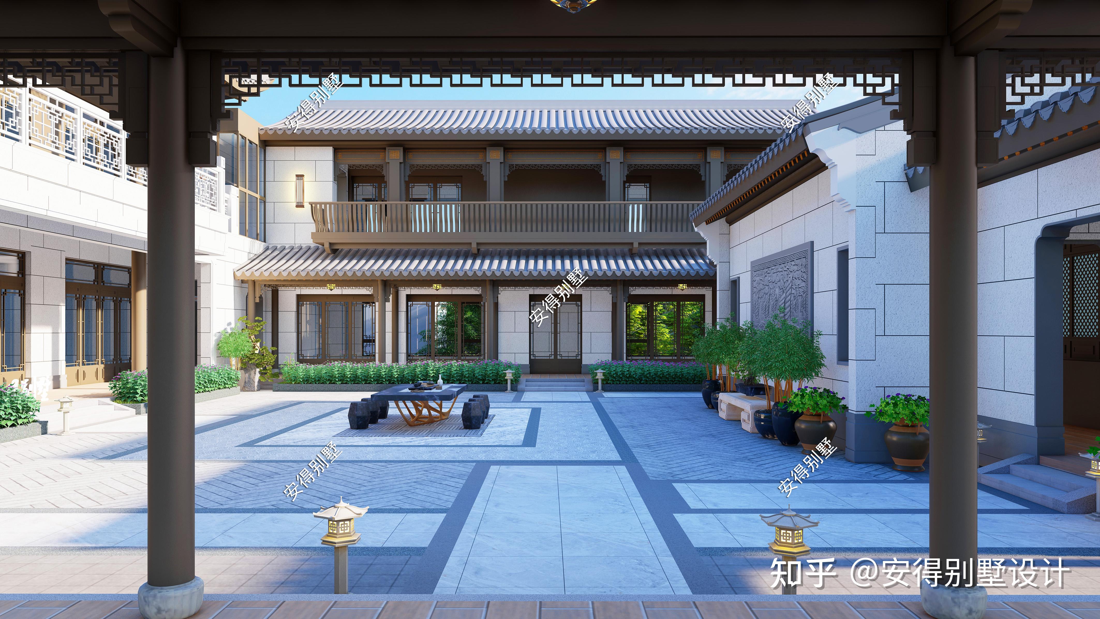 为什么中式合院别墅越来越流行? - 知乎