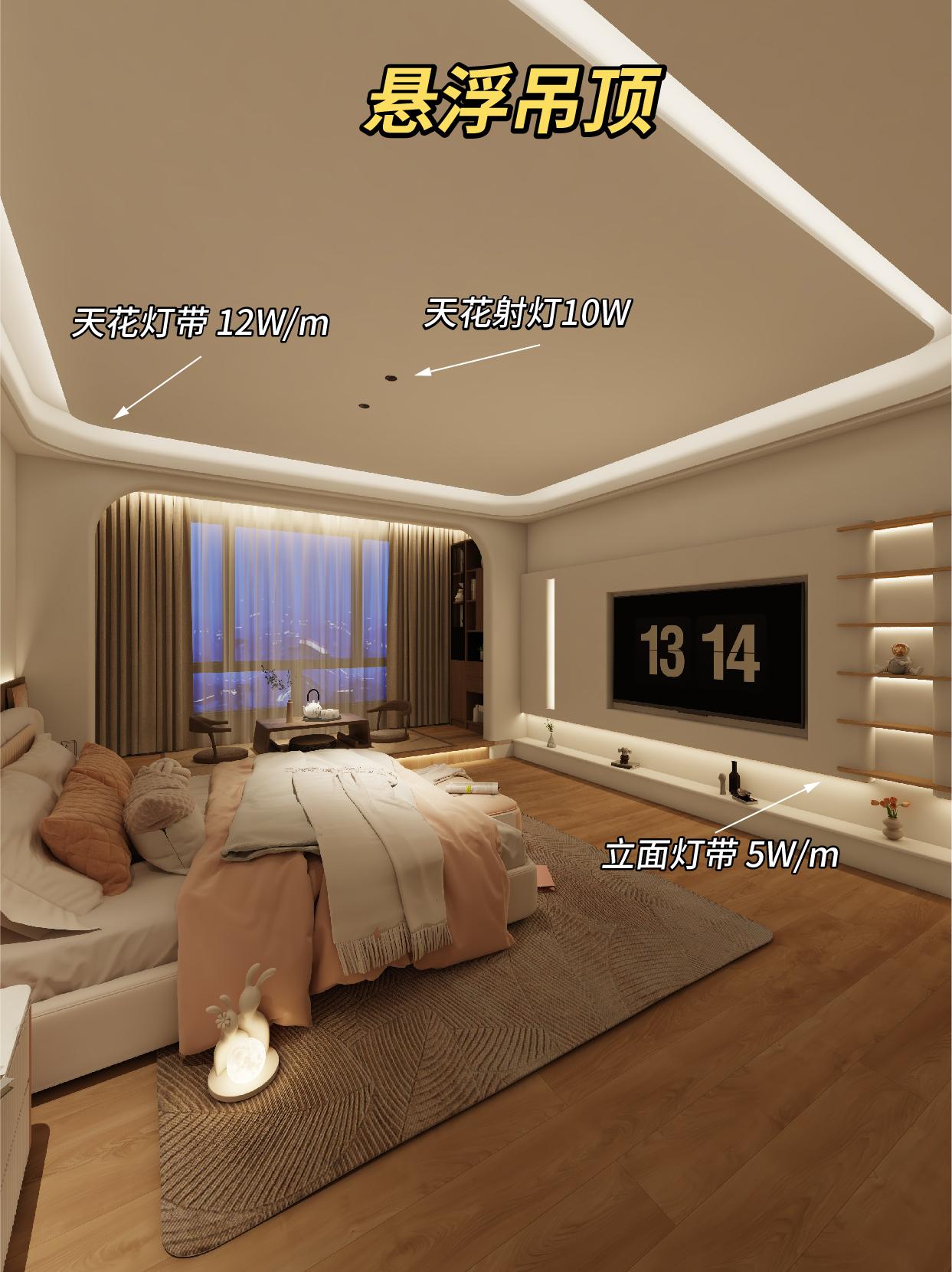 7种卧室吊顶无主灯设计,哪个最适合你? - 知乎