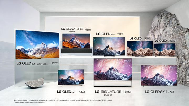 LG 发布2022 款OLED 电视新品，42-97 寸不等- 知乎