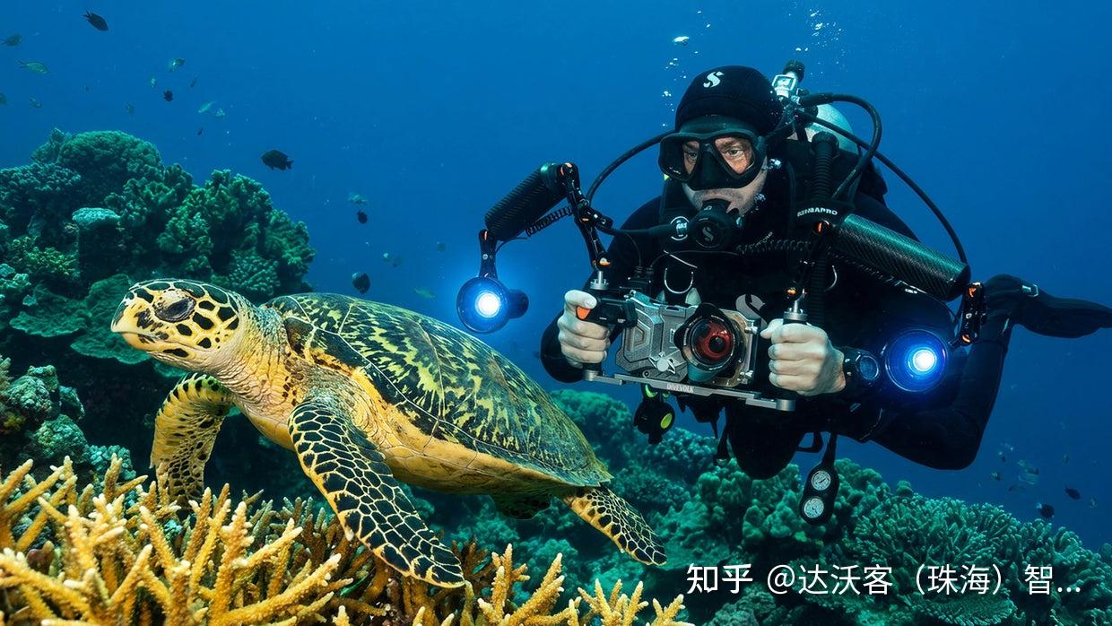 告别水下“红点灾难”:DIVEVOLK 蓝色滤镜,专业级色彩解决方案