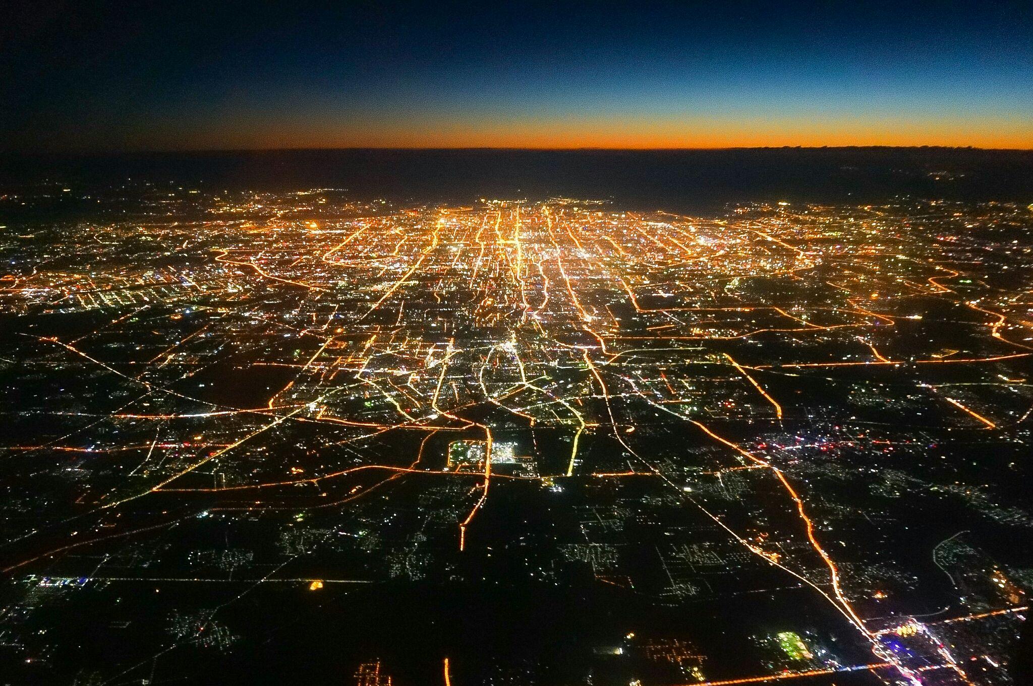 从空中看北京是什么样的?