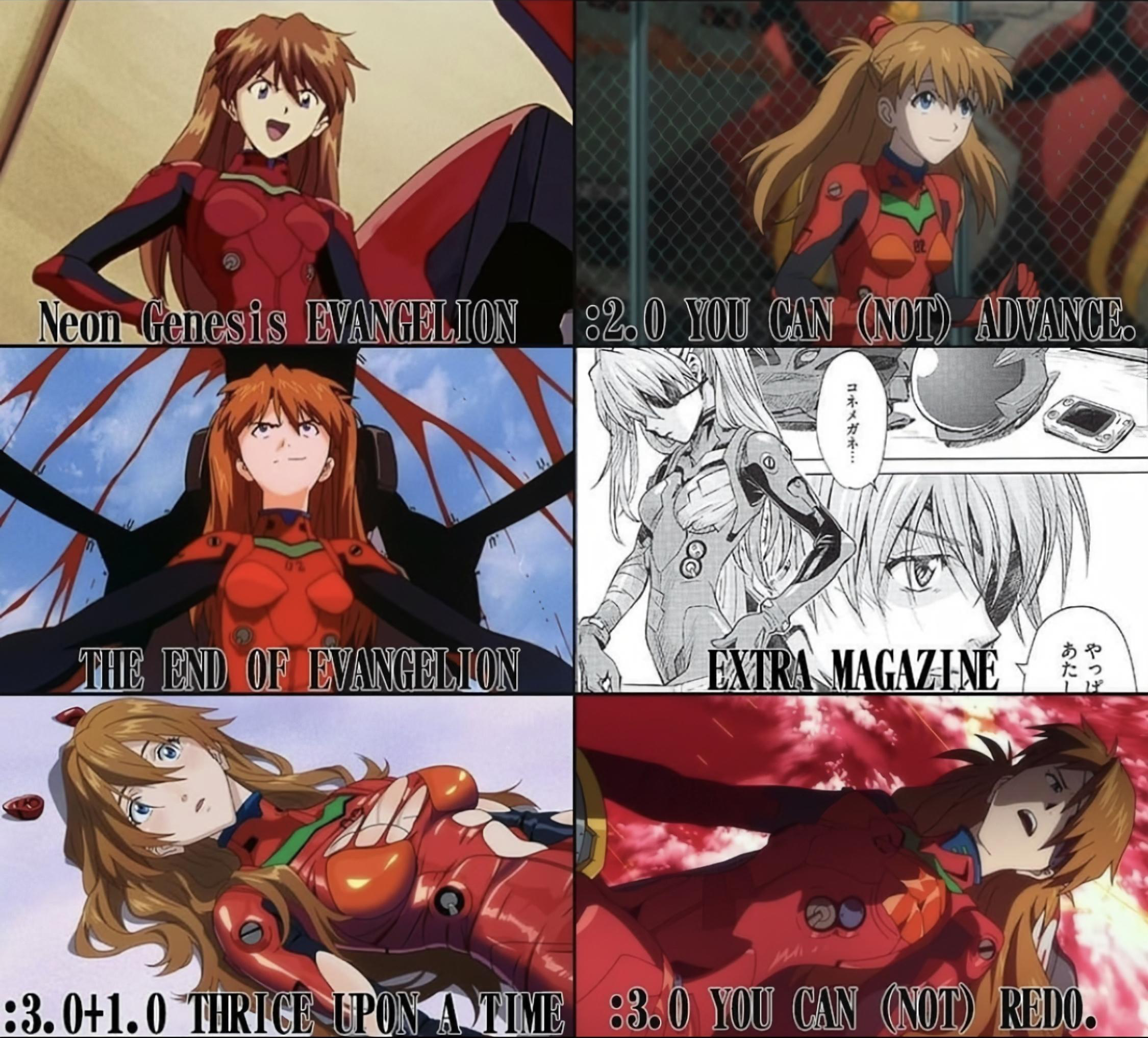 新世纪福音战士 终 明日香决战之前穿的是白色新款