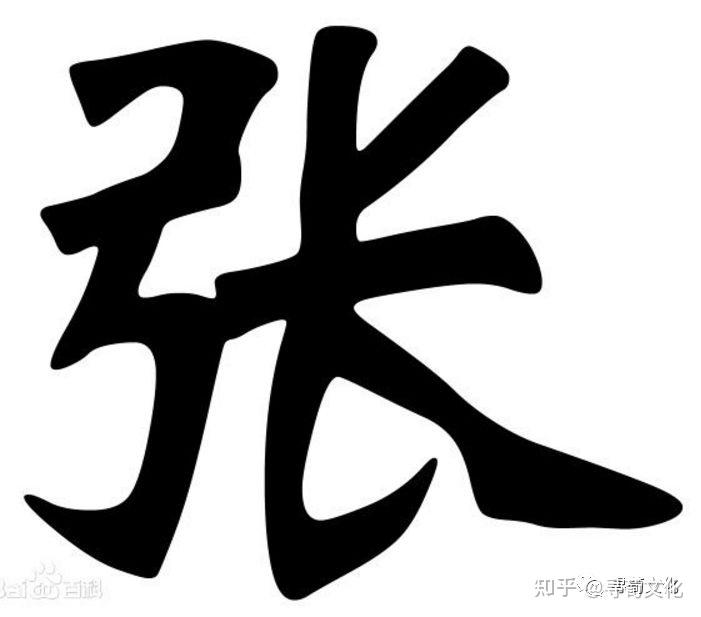 张-汉字的艺术与中华姓氏文化 - 知乎
