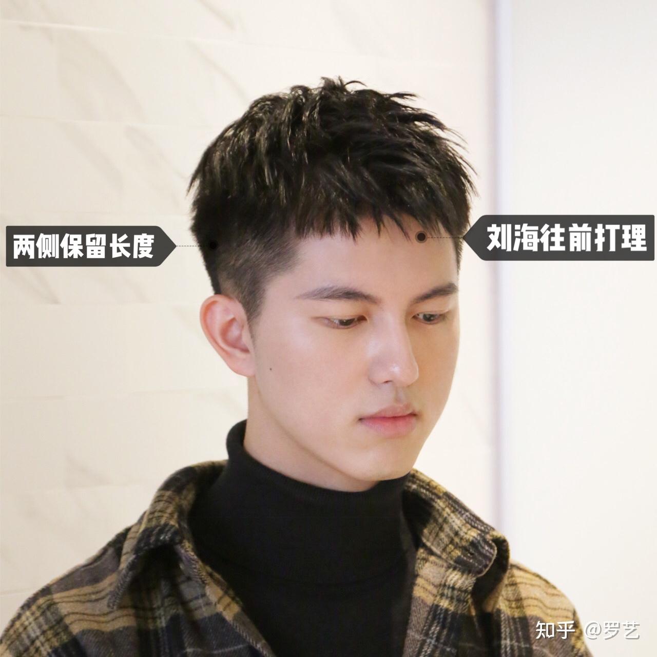 男生颧骨高有什么合适的短发发型推荐? - 知乎