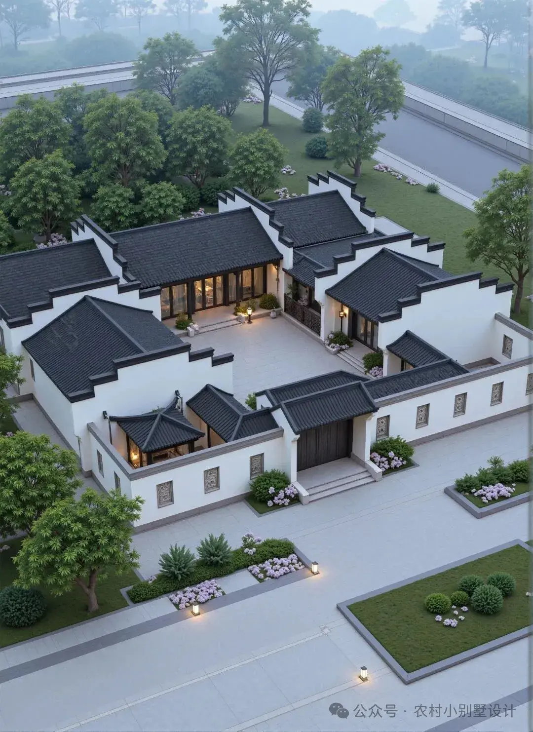 20套三合院一层设计;2026回家养老度假首选新中式自建房 - 知乎