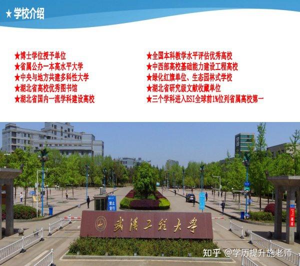 武汉工程大学全日制自考本科助学班专本连读有什么专业?报读指南+官方指定报名入口 - 知乎