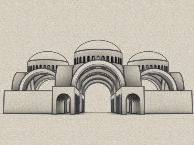 欧亚文明大熔炉如何看待拜占庭先进的帆拱穹顶建筑体系