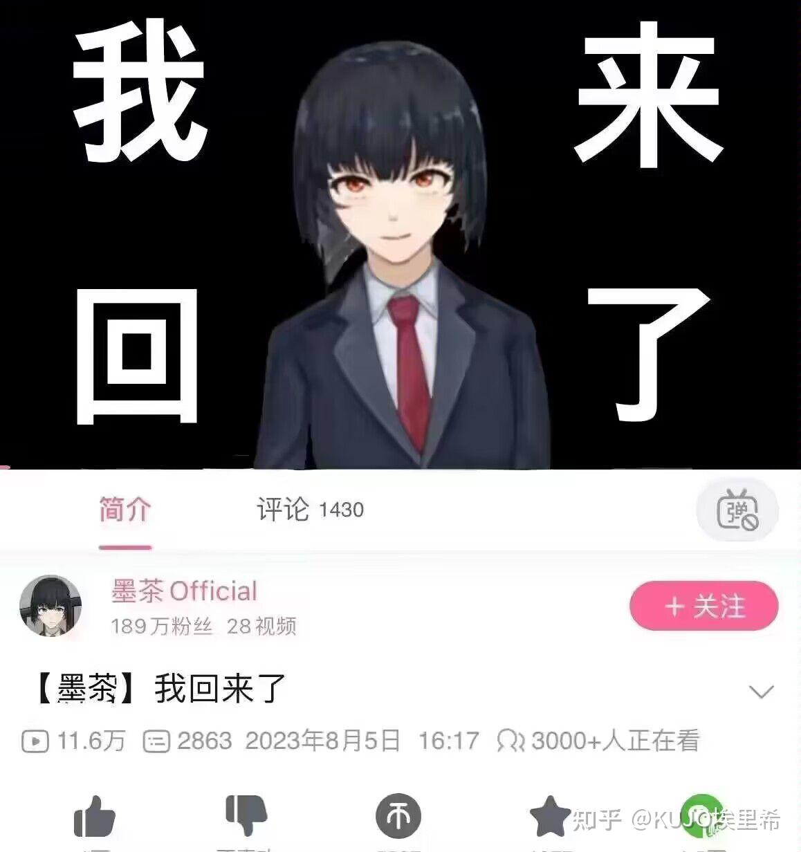 如何评价已退役的知名虚拟主播「猫雷NyaRu」宣布将于2023年8月8日在B站堂堂复活？ - 知乎