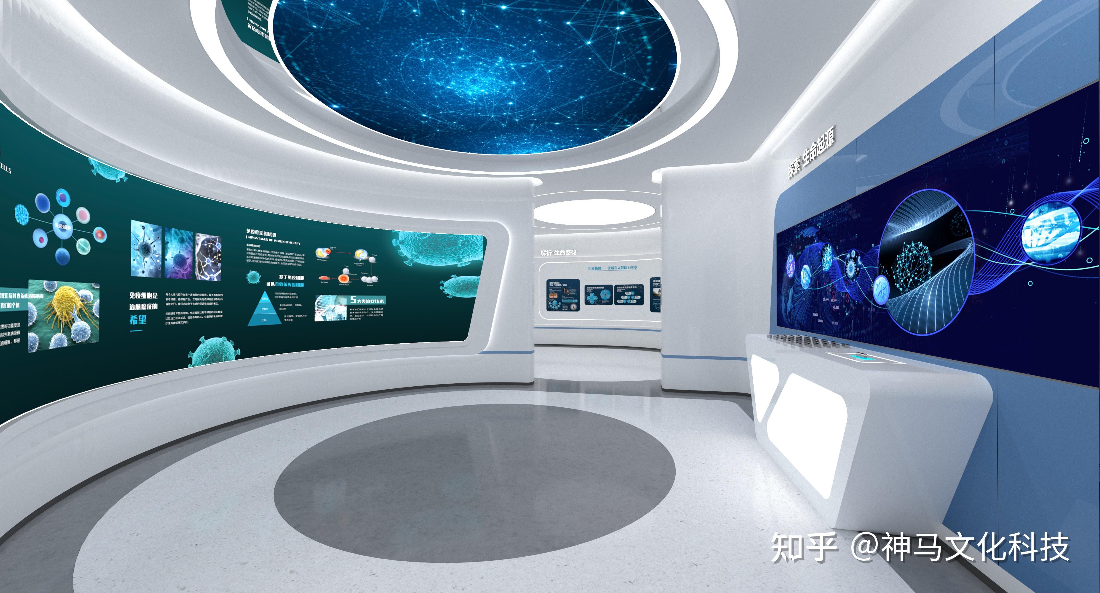 干细胞展厅科普馆设计公司有哪些? - 知乎