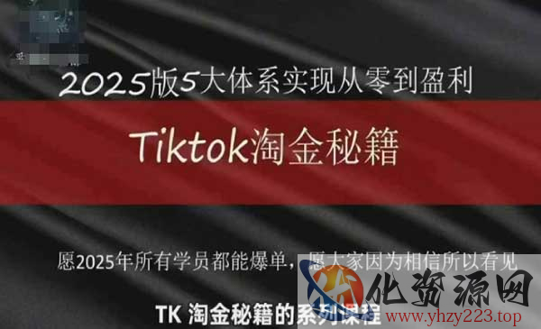 TikTok跨境淘金秘籍_wwz