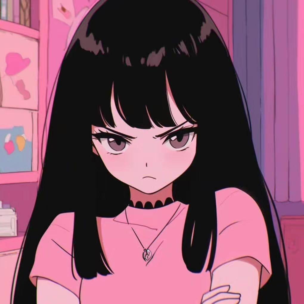 粉色系女生头像