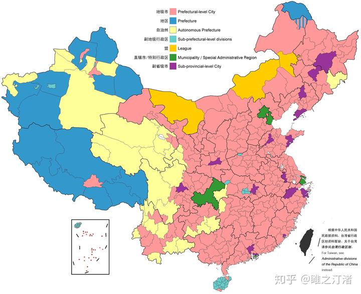 建国以来，全国行政区划调整沿革地图详解（1949-1999） - 知乎