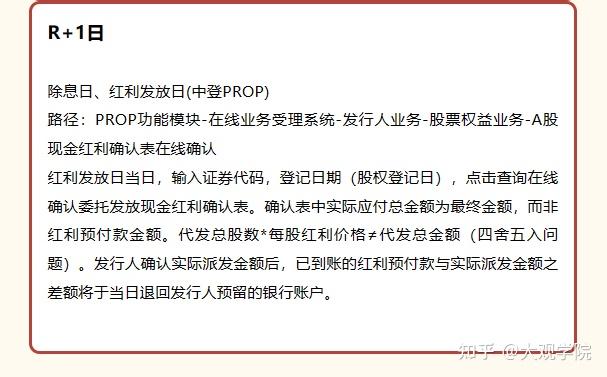 上市公司现金分红实操详解 - 知乎