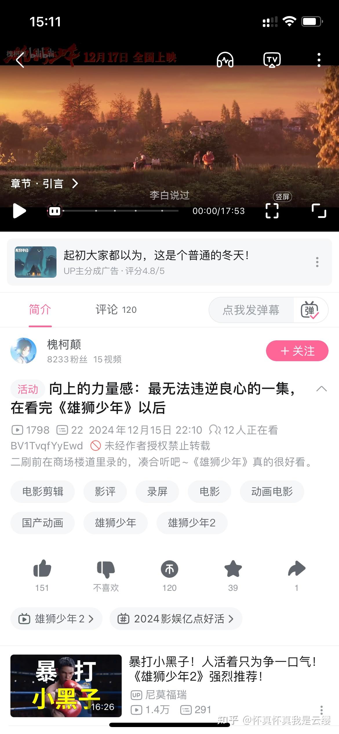 雄狮少年影评600字图片