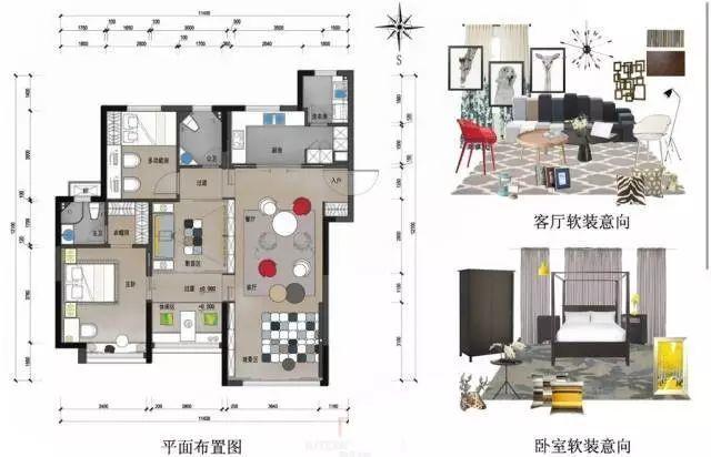 110平米,一个户型的18种完整方案! - 知乎