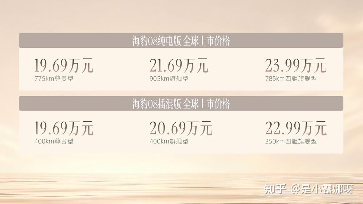 不计成本打造真旗舰,比亚迪海豹08上市,售价19.69万元起