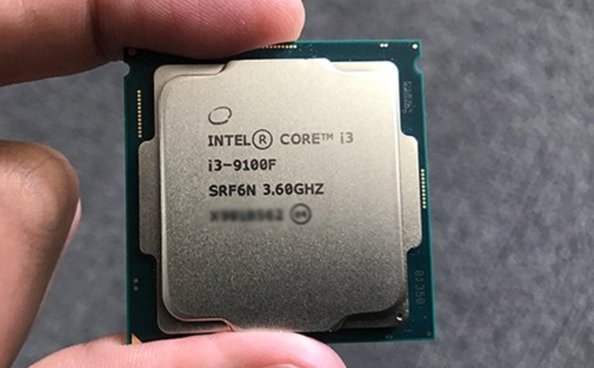 新品】Intel Core i3-9100F-