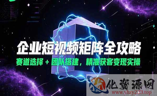 企业短视频矩阵_wwz