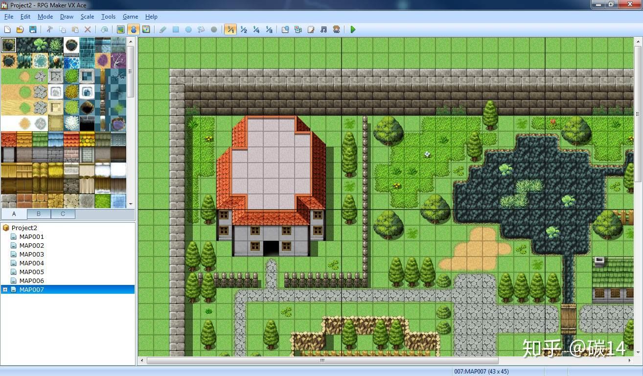 2d&2.5d网游地图怎么制作的?用到了什么透视? - 知乎