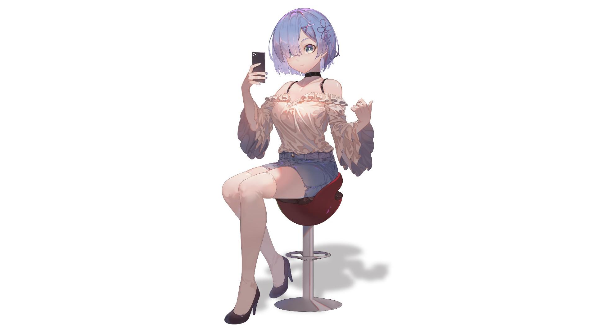 有没有好看的雷姆壁纸