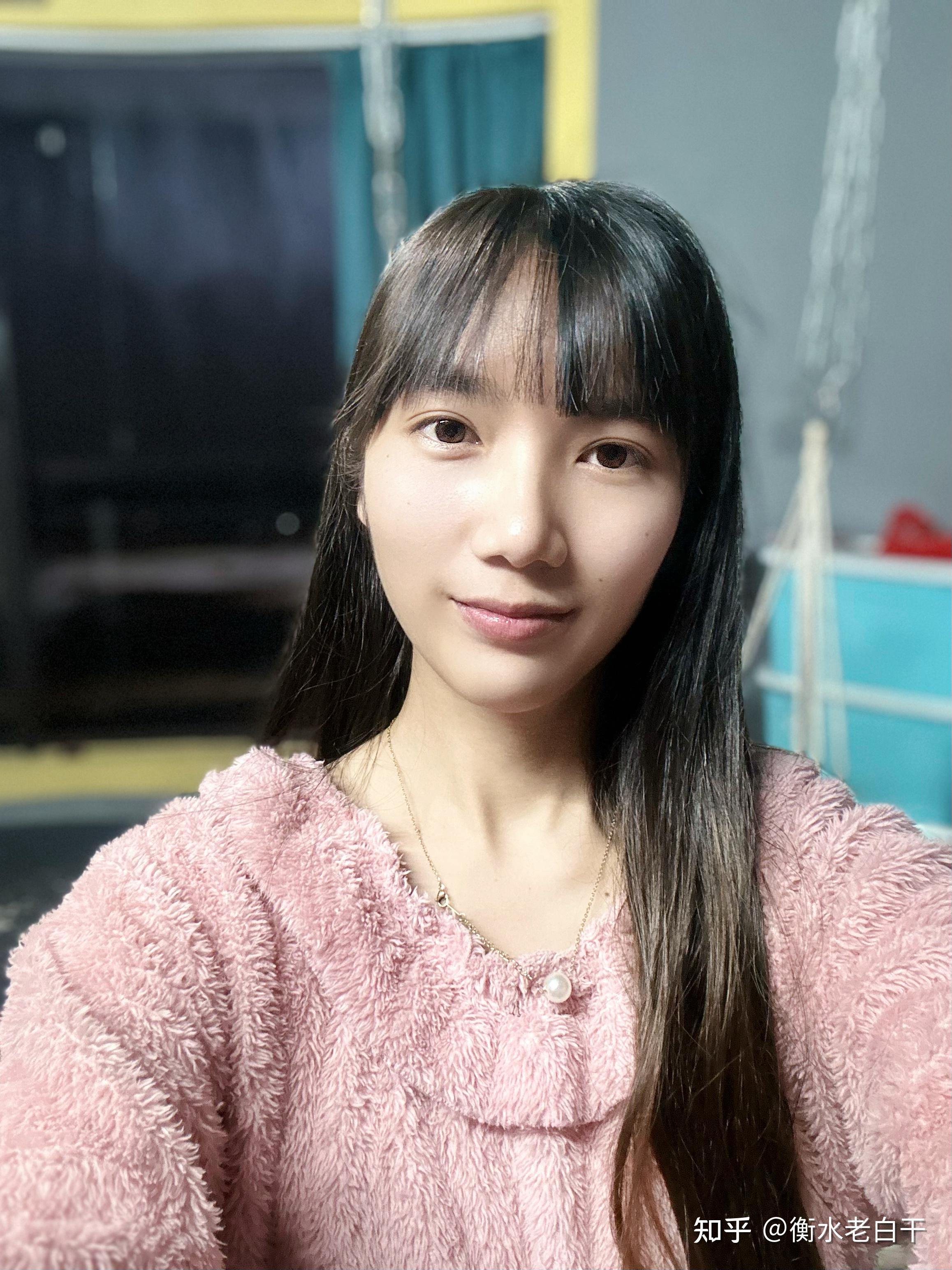 能不能大家爆一下苹果前置无美颜素颜照