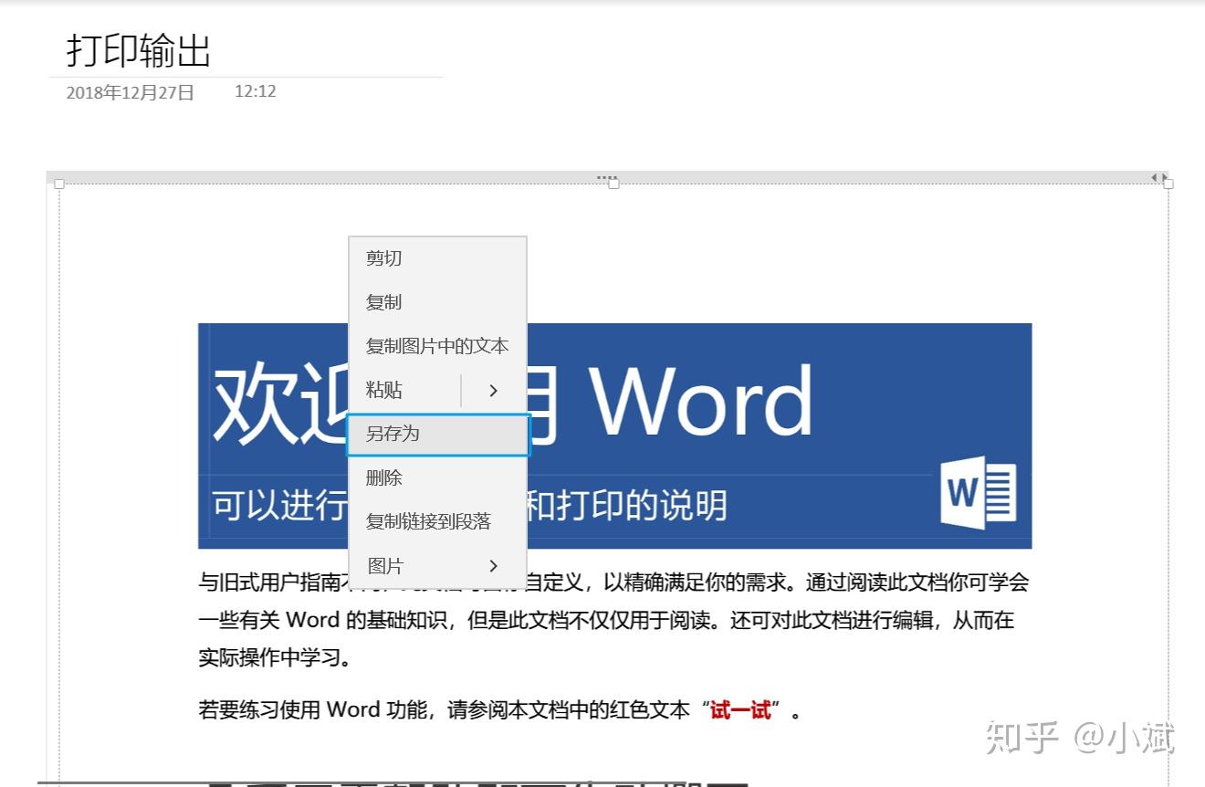 怎样把word转换为图片形式?